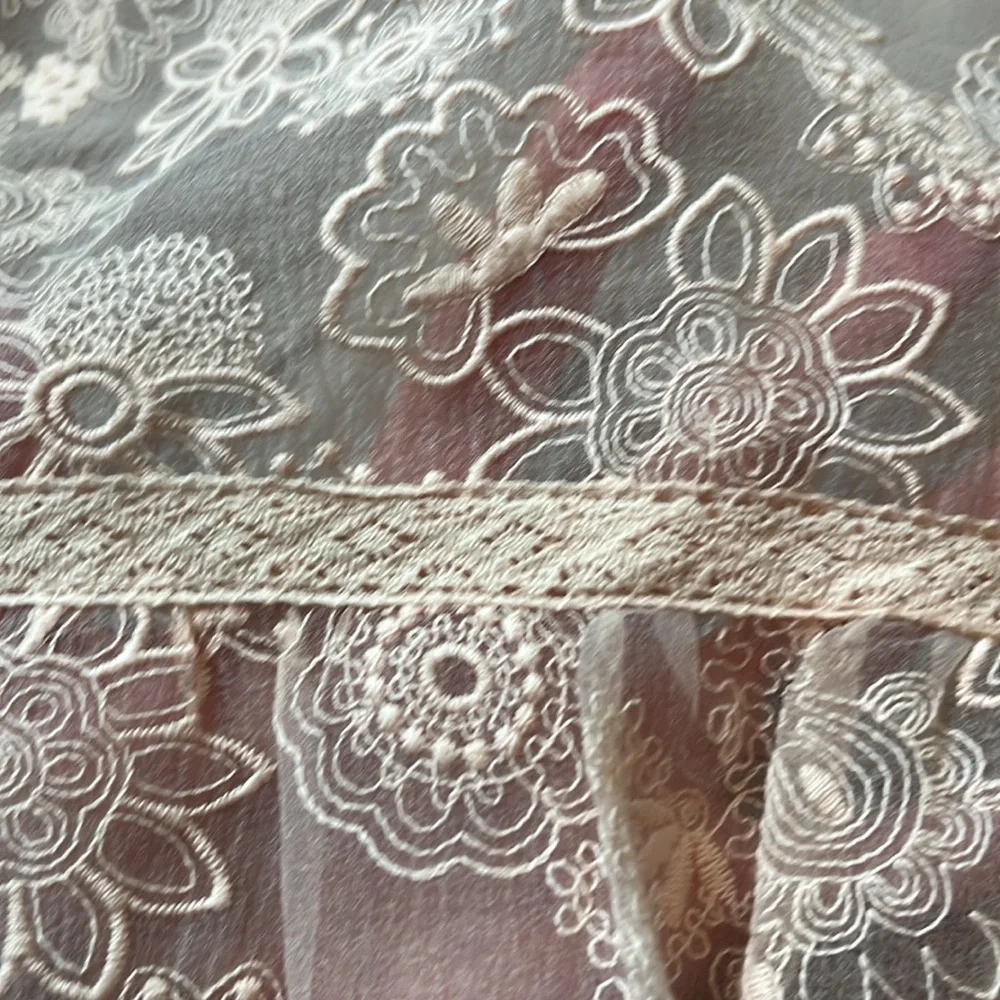 Brand new Listicle pale pink lace top - Picture 10 of 14